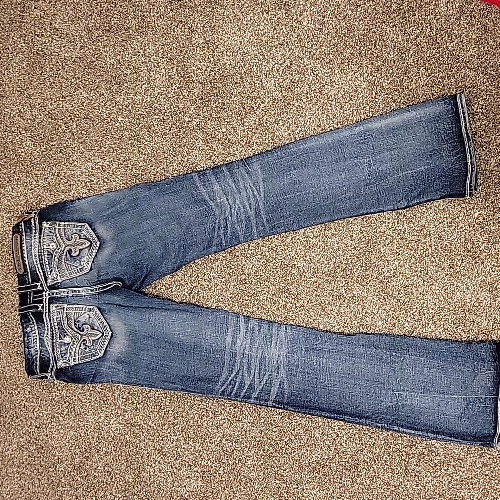 Rima Boot Stretch rock revival Jeans - Picture 6 of 6
